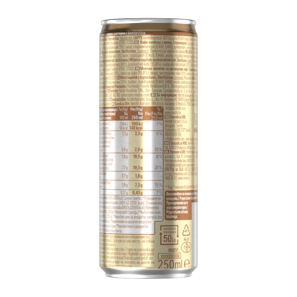 Nescafé Barista Style Latte kafa za poneti | Nescafé RS